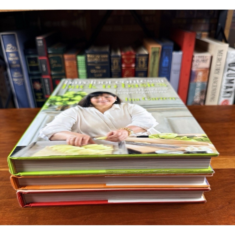 Ina Garten Barefoot Contessa Lot Of 3 Cookbooks Back to Basics, Family Style.. - Picture 4 of 16